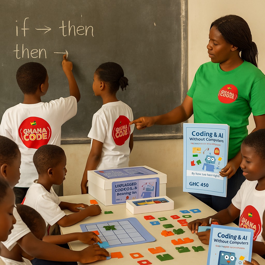 Call for Schools, Educators & Learning Centres: Unplugged Coding & AI Workbooks