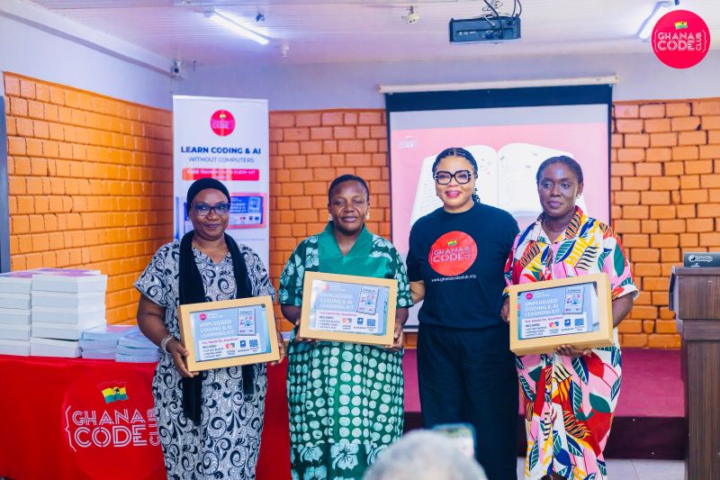 A Historic Launch Day for Coding & AI Without Computers in Ghana
